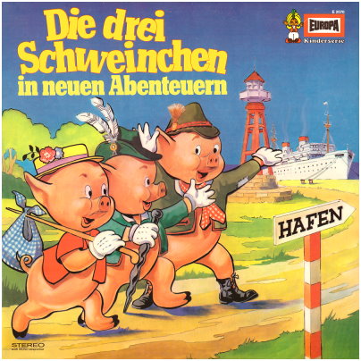 Die drei Schweinchen in neuen Abenteuern