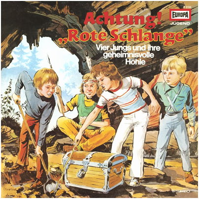 Achtung! Rote Schlange - Vier Jungs und ihre geheimnisvolle H&ouml;hle