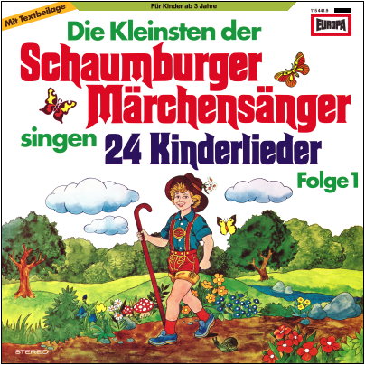 Die Kleinsten der Schaumburger M&auml;rchens&auml;nger singen 24 Kinderlieder (1)