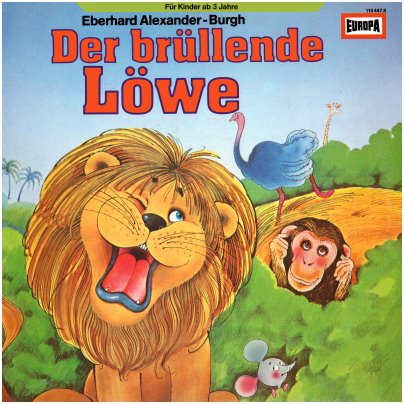 L&ouml;wenserie (3) Der br&uuml;llende L&ouml;we